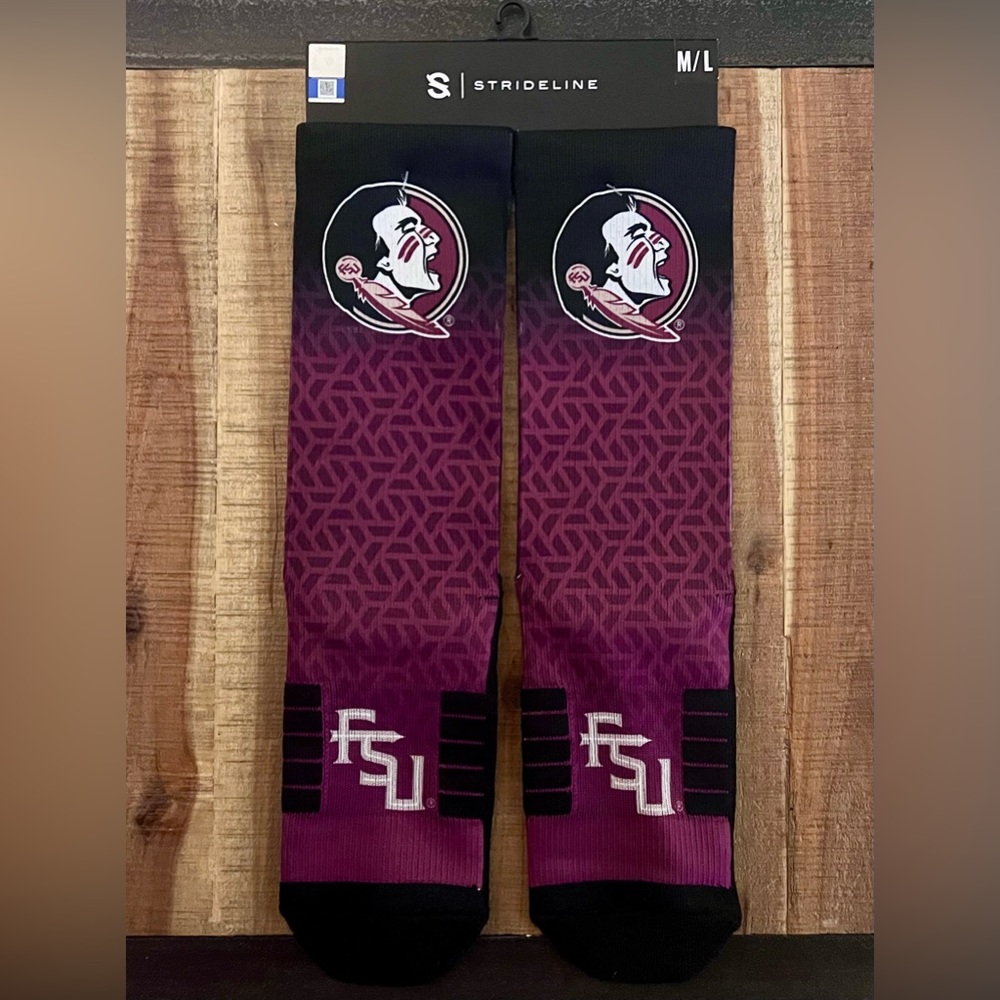 Florida State Seminoles NCAA Socks FSU Strideline Premium Socks. New NWT